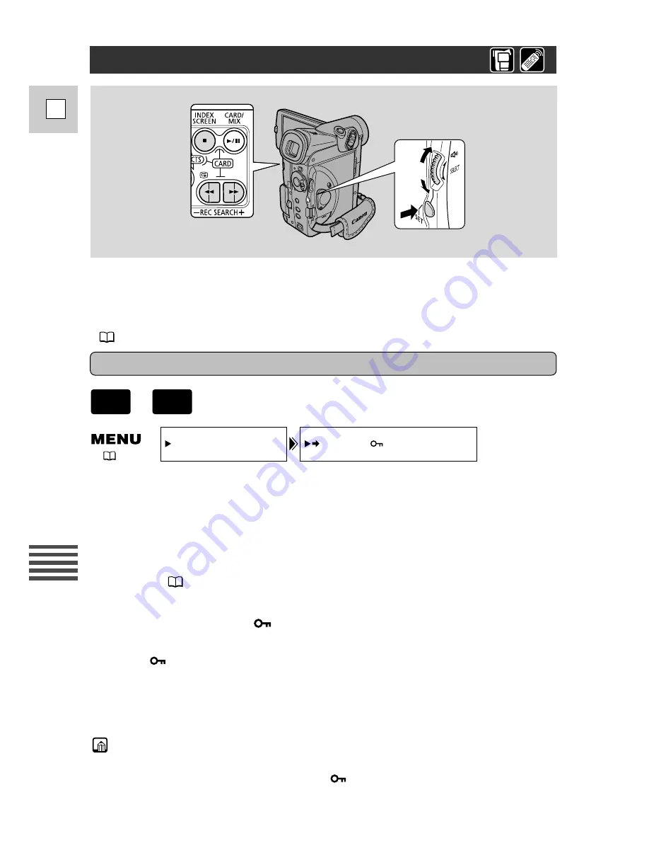 Canon ELURA 50 User Manual Download Page 122