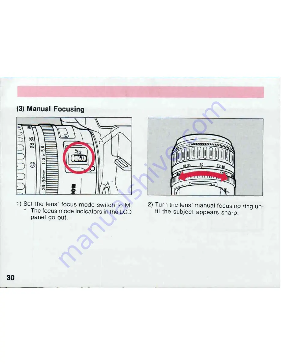 Canon EOS 100 Instructions Manual Download Page 32