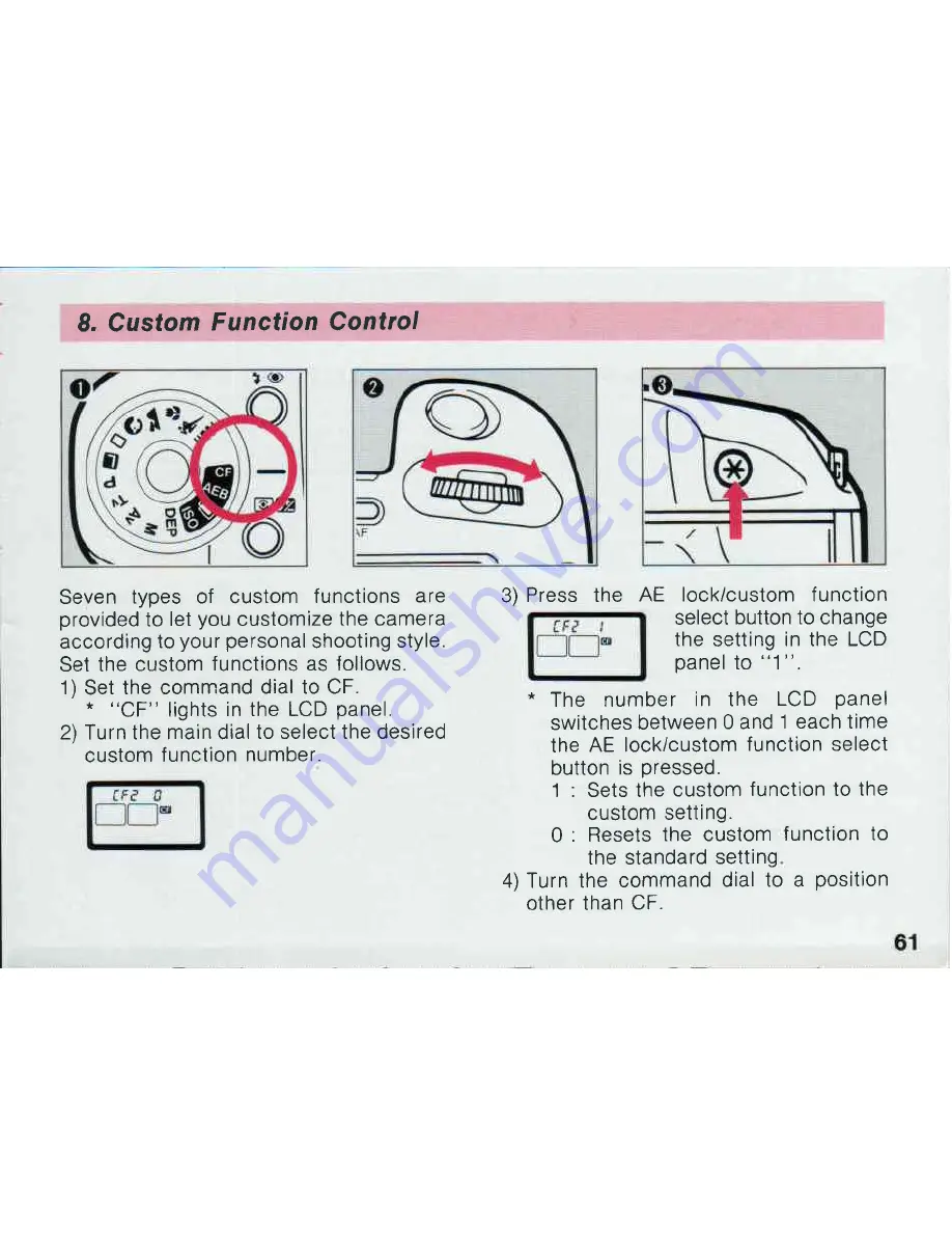 Canon EOS 100 Instructions Manual Download Page 63