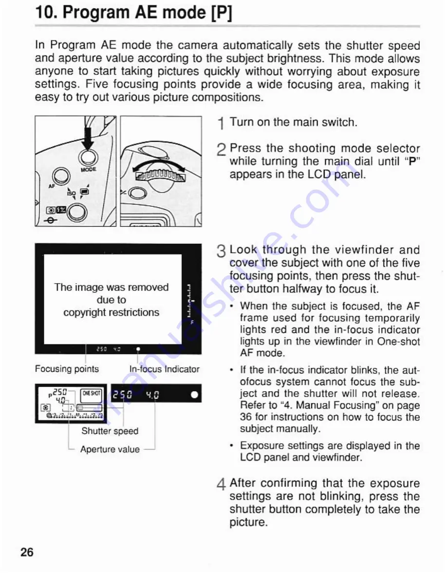 Canon EOS 1N Instruction Manual Download Page 26