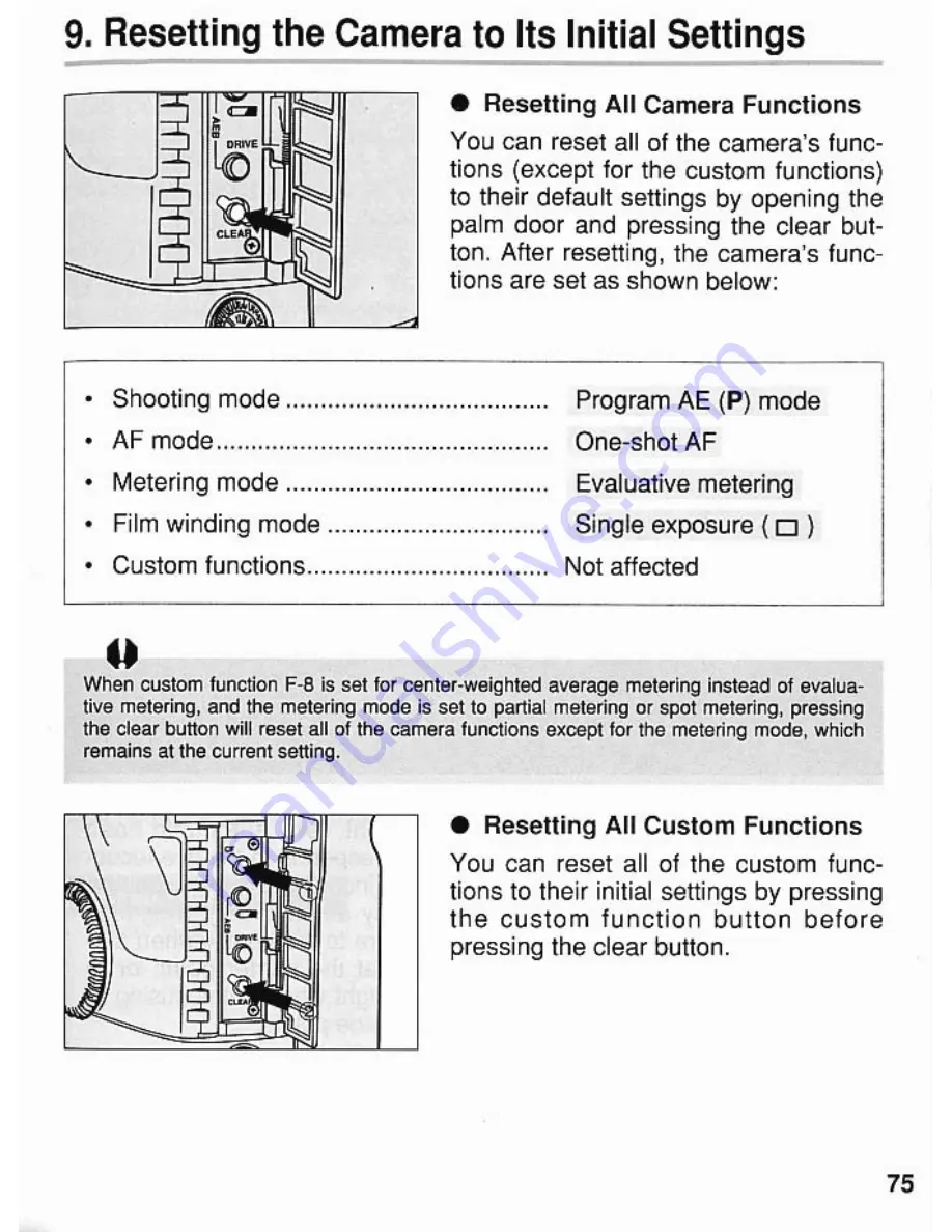 Canon EOS 1N Instruction Manual Download Page 74