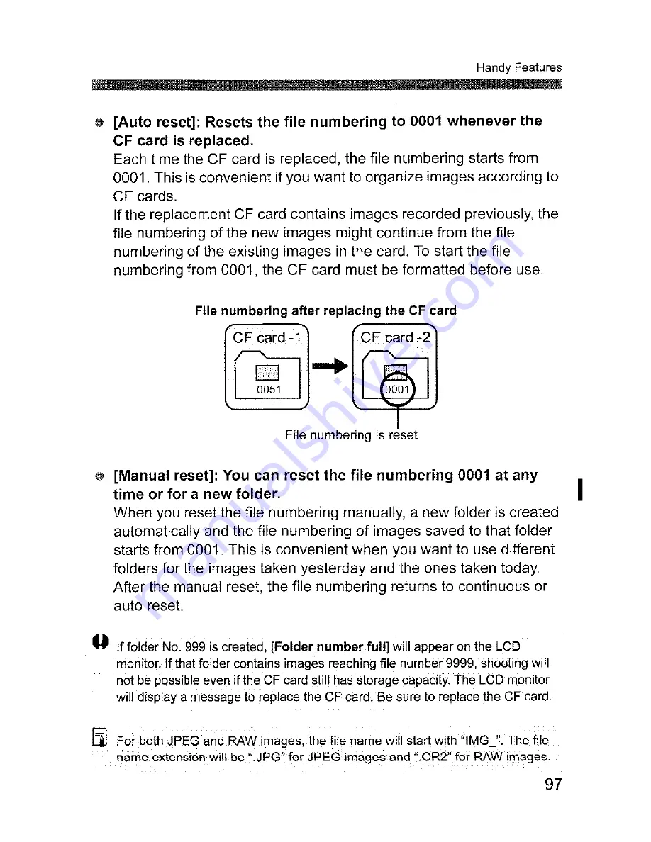 Canon EOS 400D Digital Instruction Manual Download Page 97