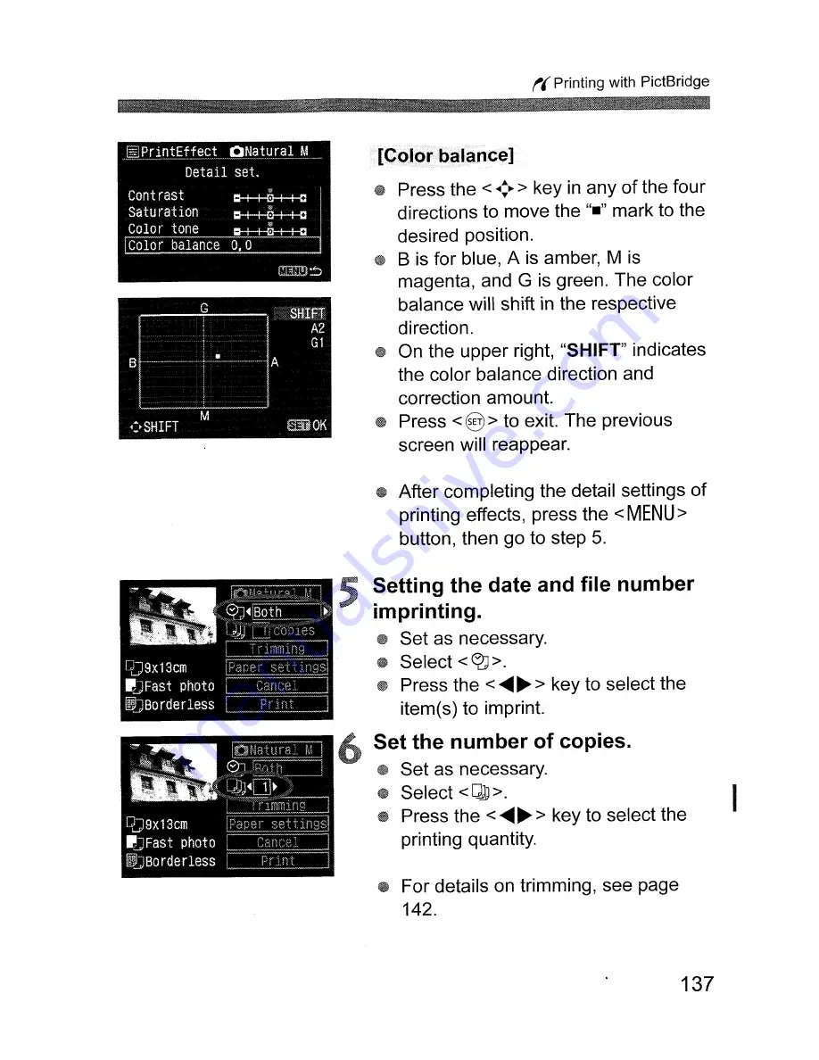 Canon EOS 400D Digital Скачать руководство пользователя страница 137