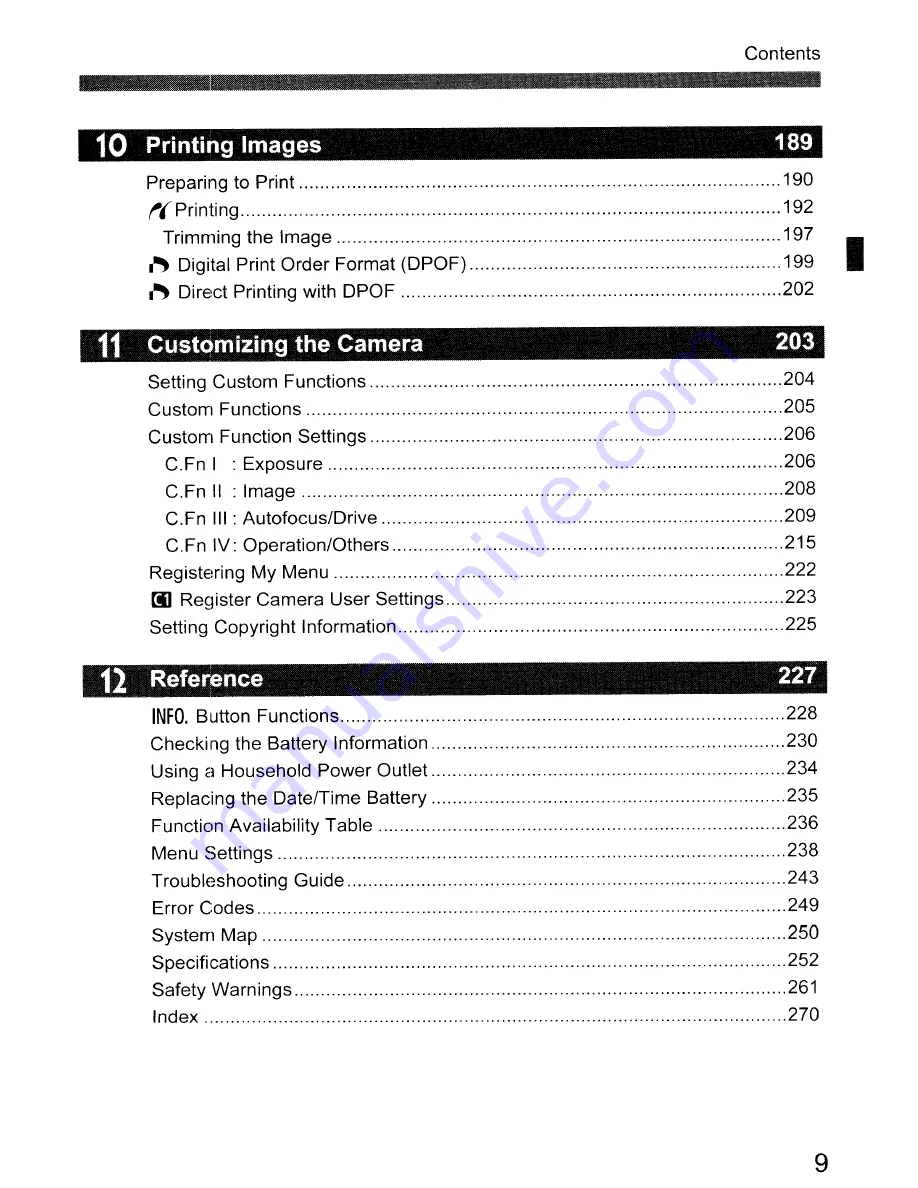 Canon EOS 70 Instruction Manual Download Page 9