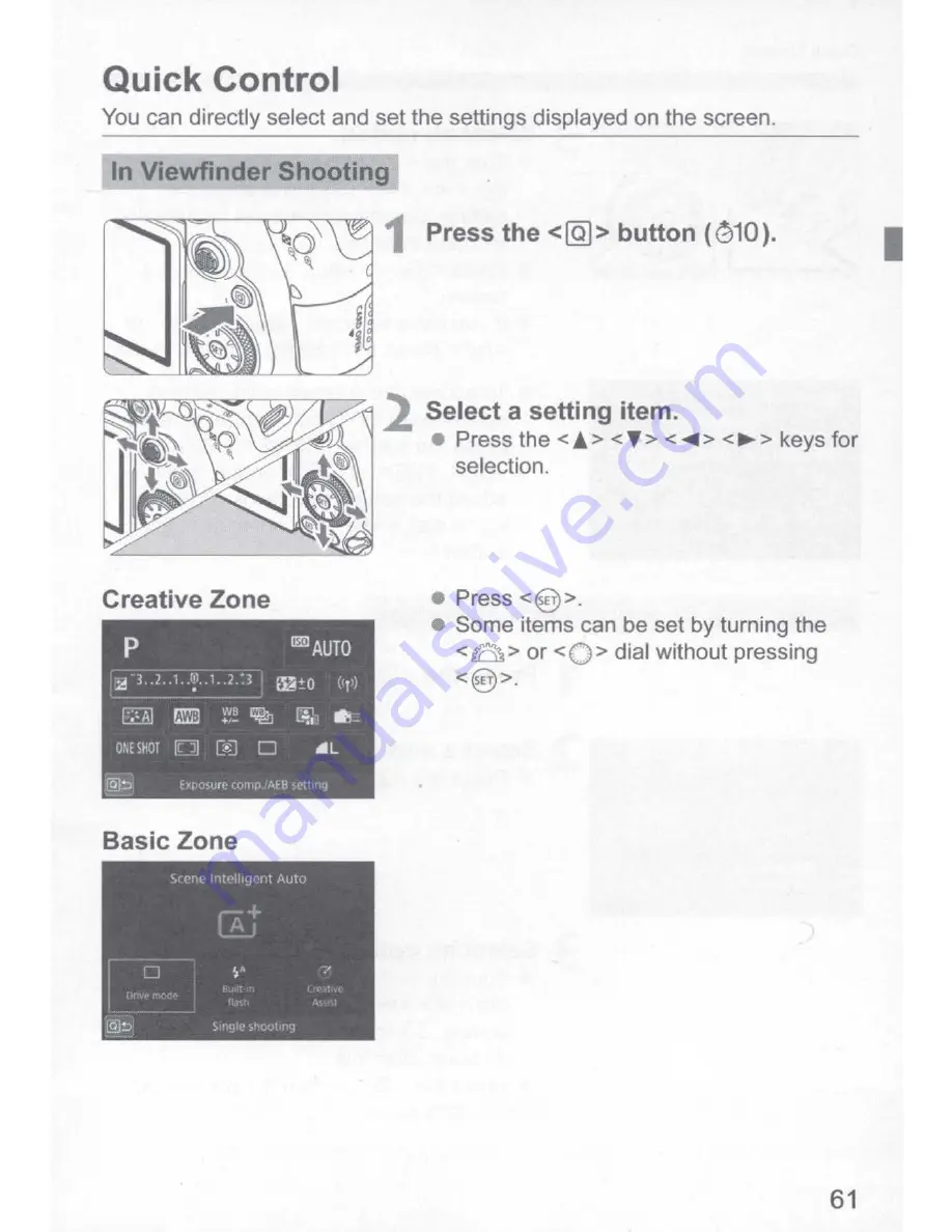 Canon EOS 90D Instruction Manual Download Page 62