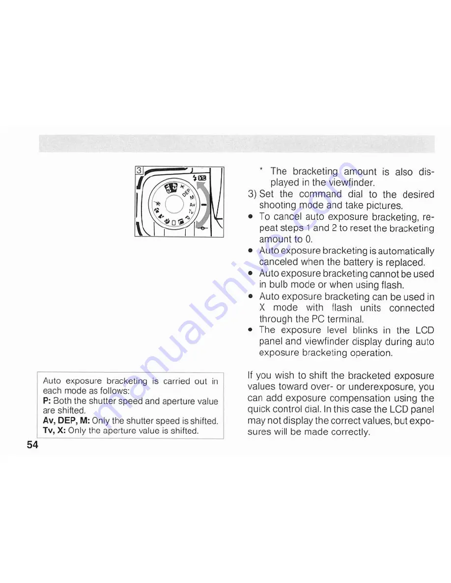 Canon EOS A2E Instruction Manual Download Page 54