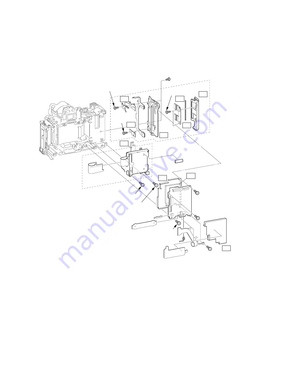 Canon EOS D60 Service Manual Download Page 154