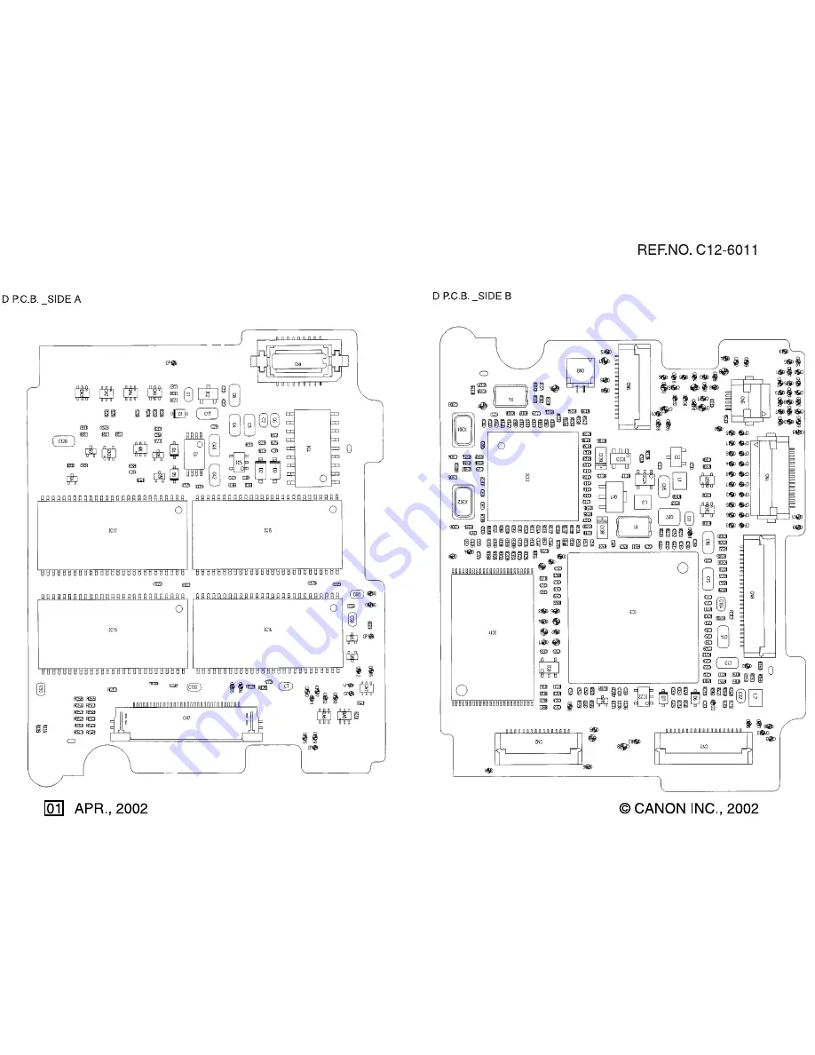 Canon EOS D60 Service Manual Download Page 181