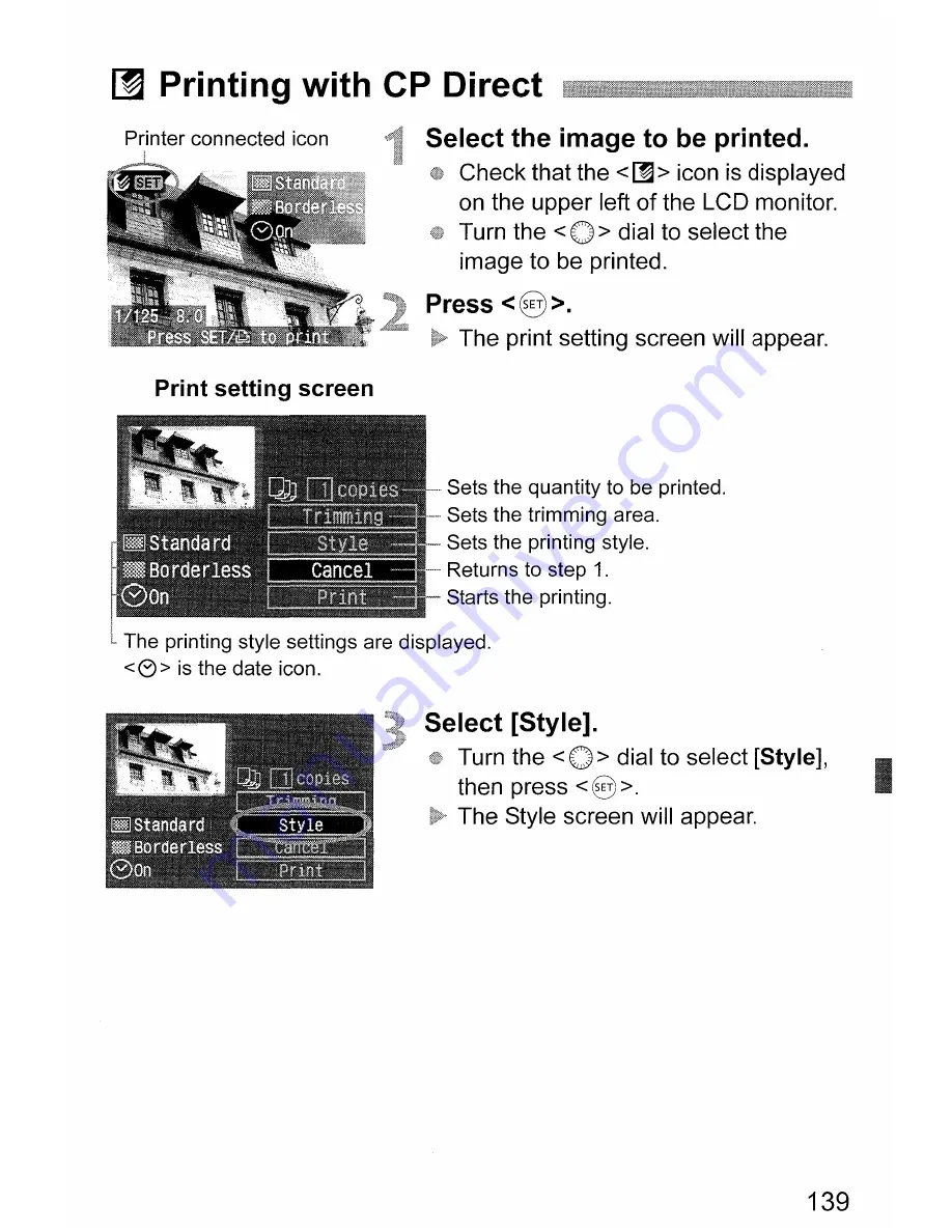 Canon EOS EOS 30D Instruction Manual Download Page 139