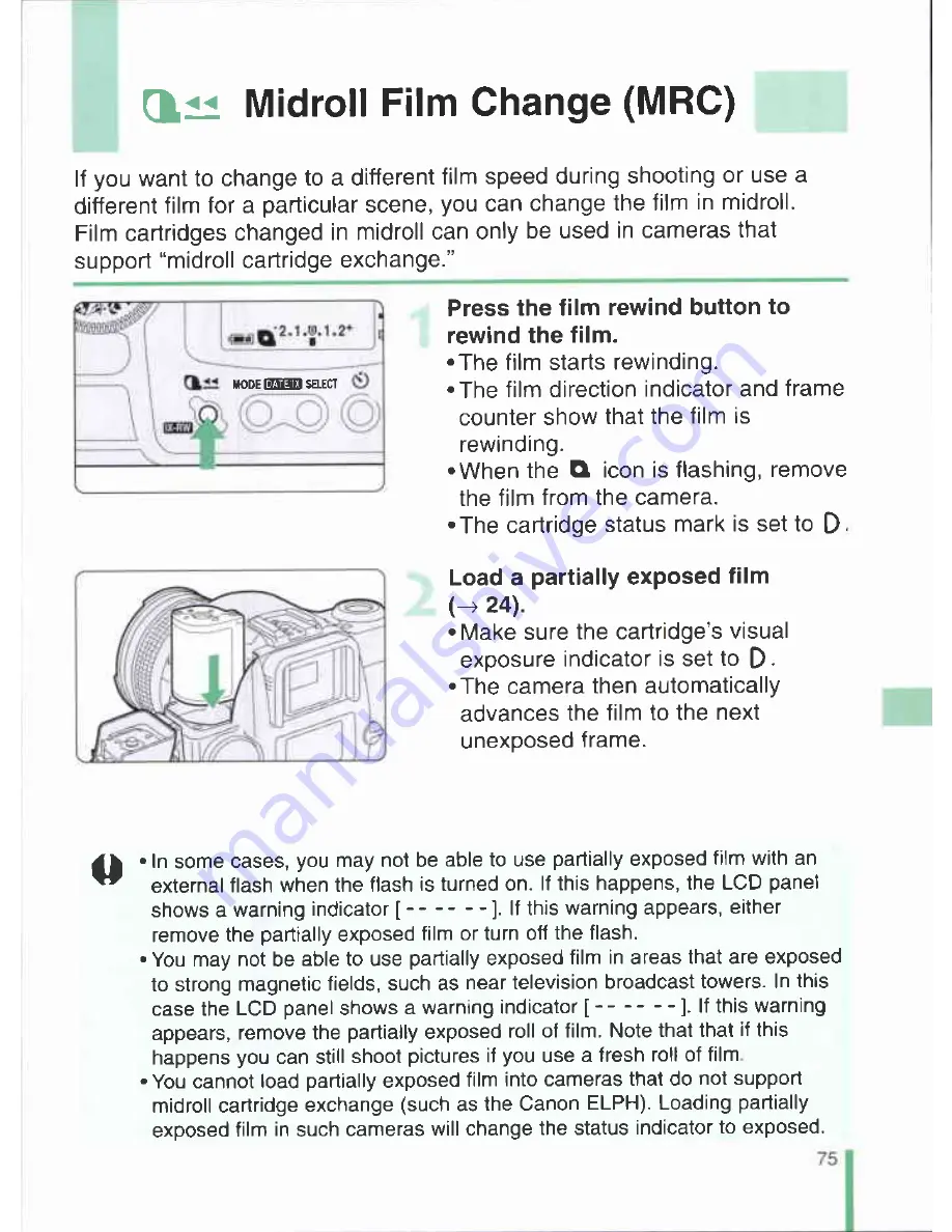 Canon EOS IX 7 Instructions Manual Download Page 75