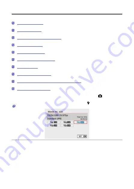 Canon EOS M50 Mark II Advanced User'S Manual Download Page 306