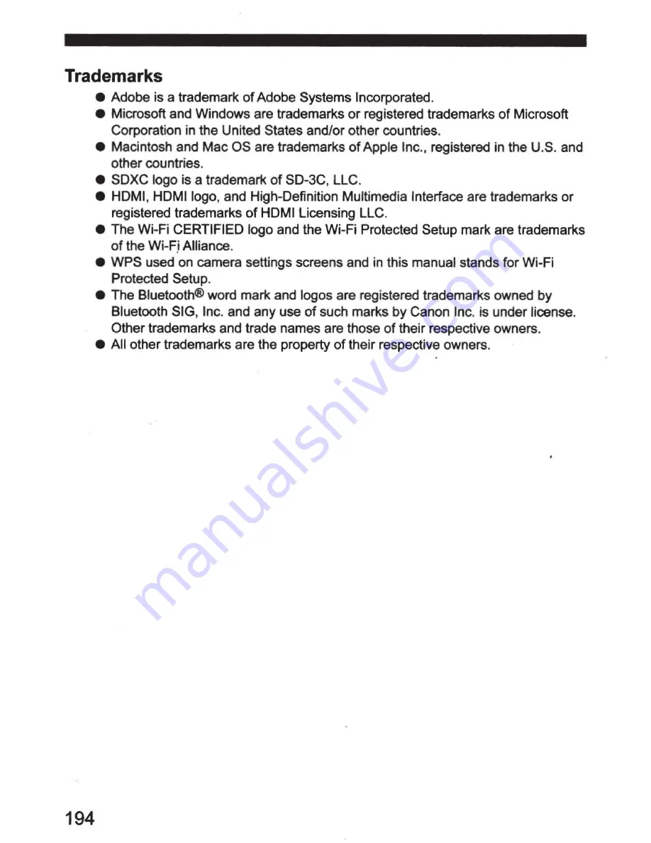 Canon EOS RP Instruction Manual Download Page 195