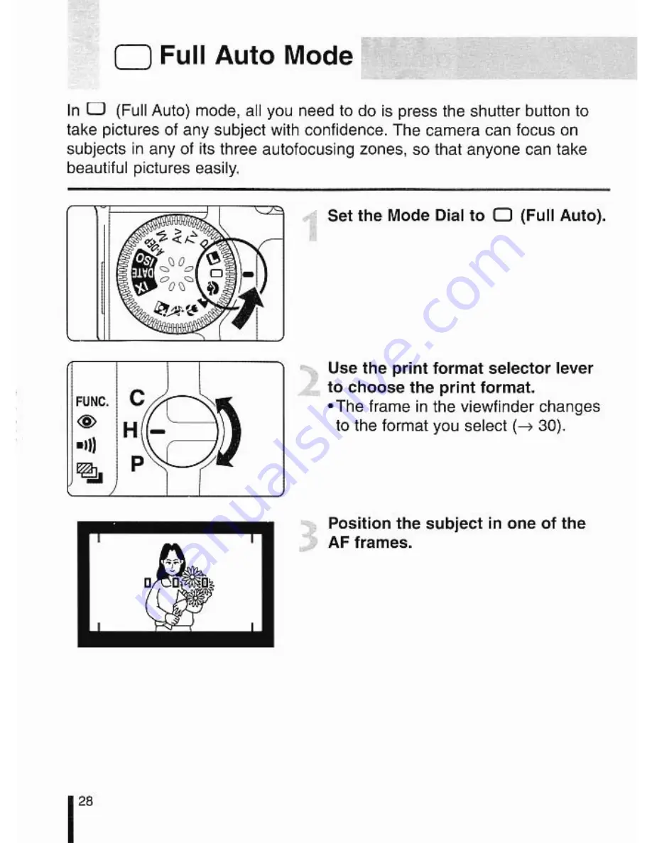 Canon EOSIX Lite Instruction Manual Download Page 28