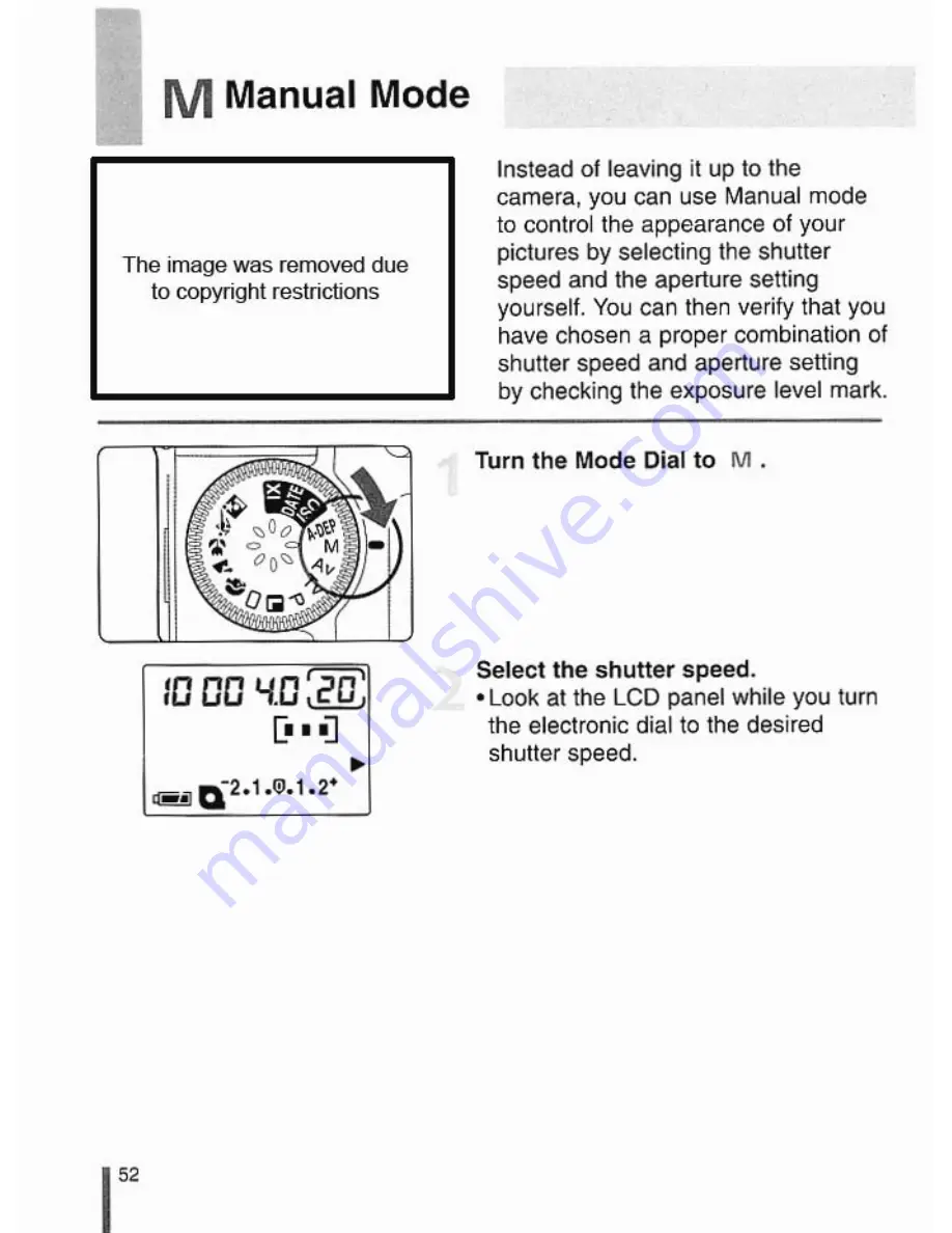 Canon EOSIX Lite Instruction Manual Download Page 52