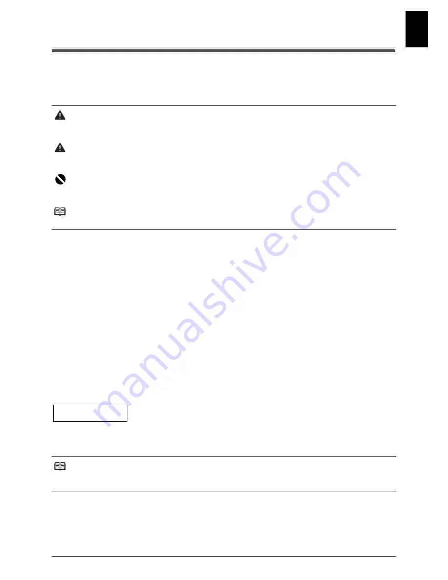 Canon FAX-JX210 User Manual Download Page 5