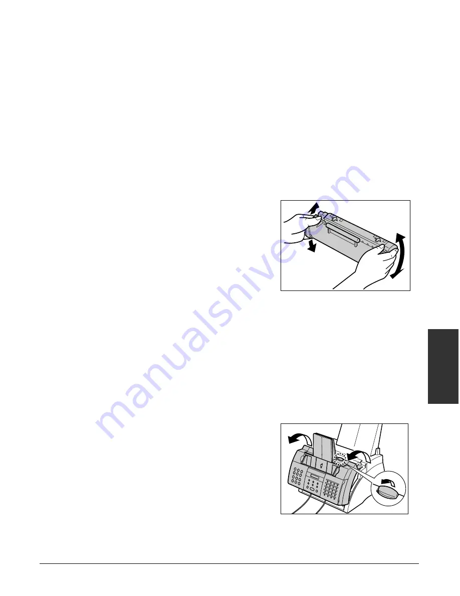 Canon FAX L200 User Manual Download Page 153