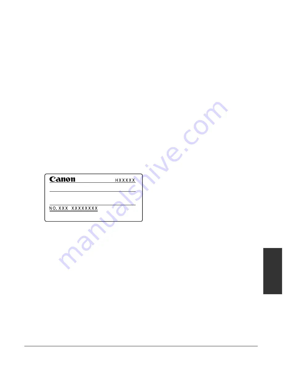 Canon FAX L290 User Manual Download Page 177