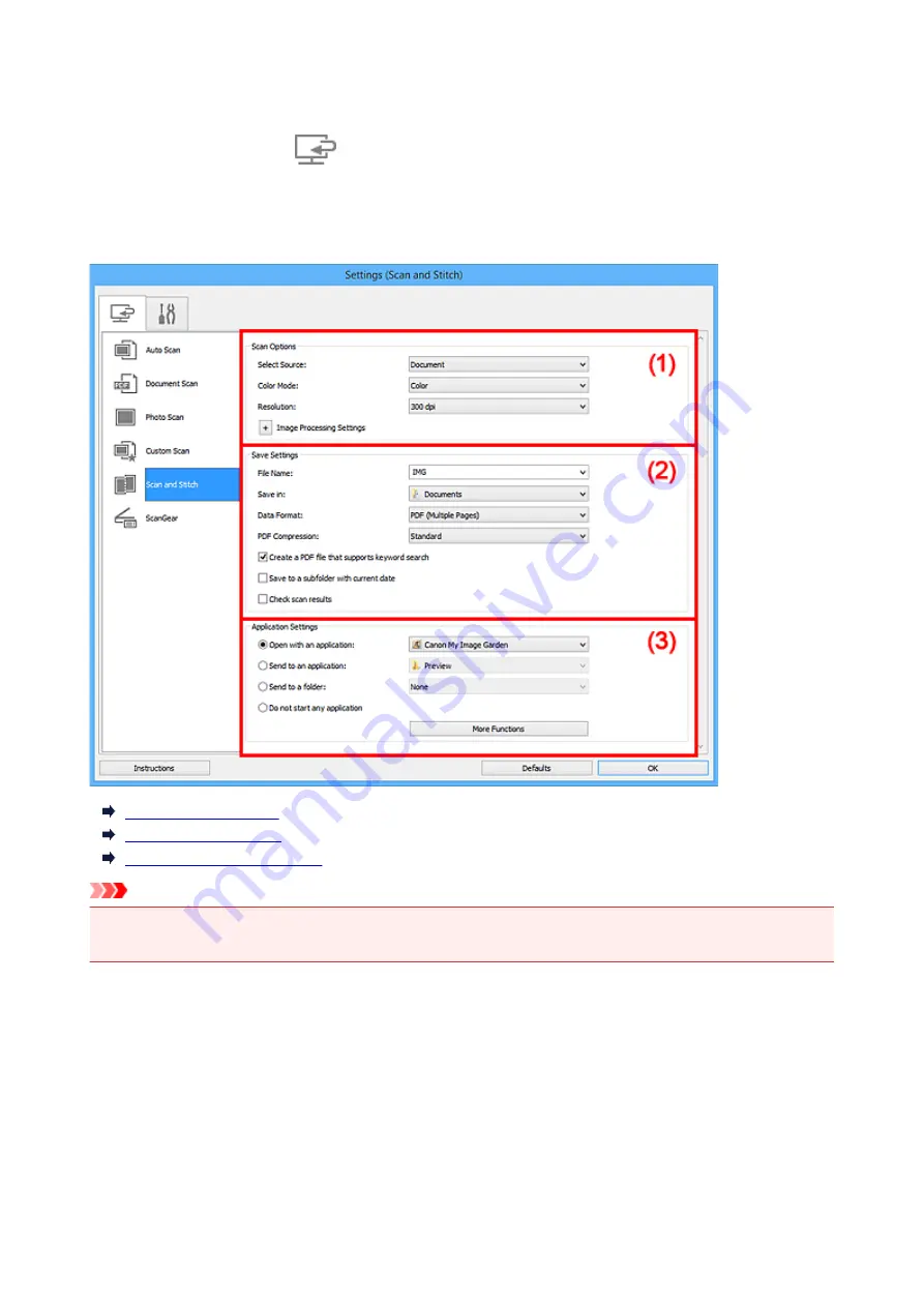 Canon g3000 series Online Manual Download Page 544