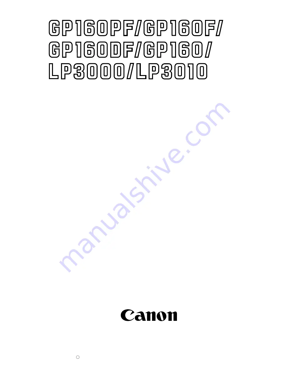 Canon GP160 Скачать руководство пользователя страница 652