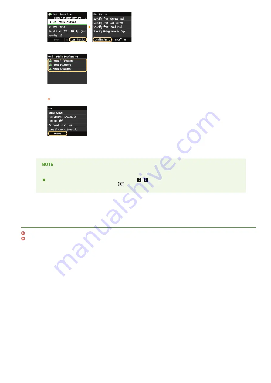 Canon i-SENSYS MF623Cn Important Safety Instructions And Installation Manual Download Page 126