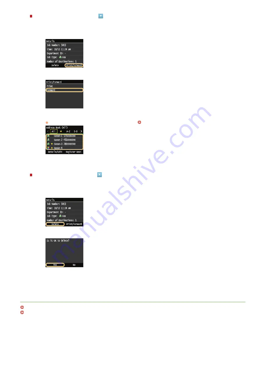 Canon i-SENSYS MF623Cn Important Safety Instructions And Installation Manual Download Page 157