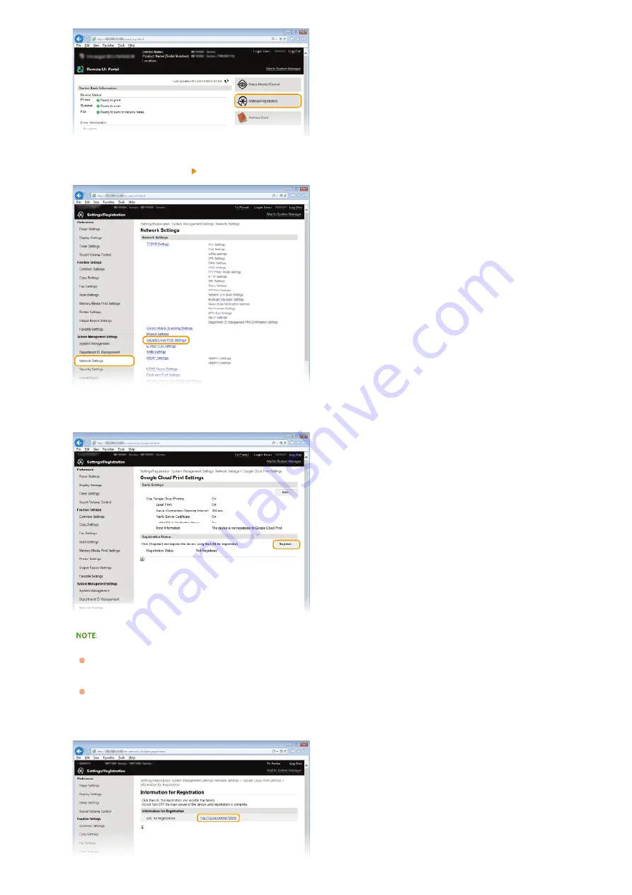 Canon i-SENSYS MF623Cn Important Safety Instructions And Installation Manual Download Page 324