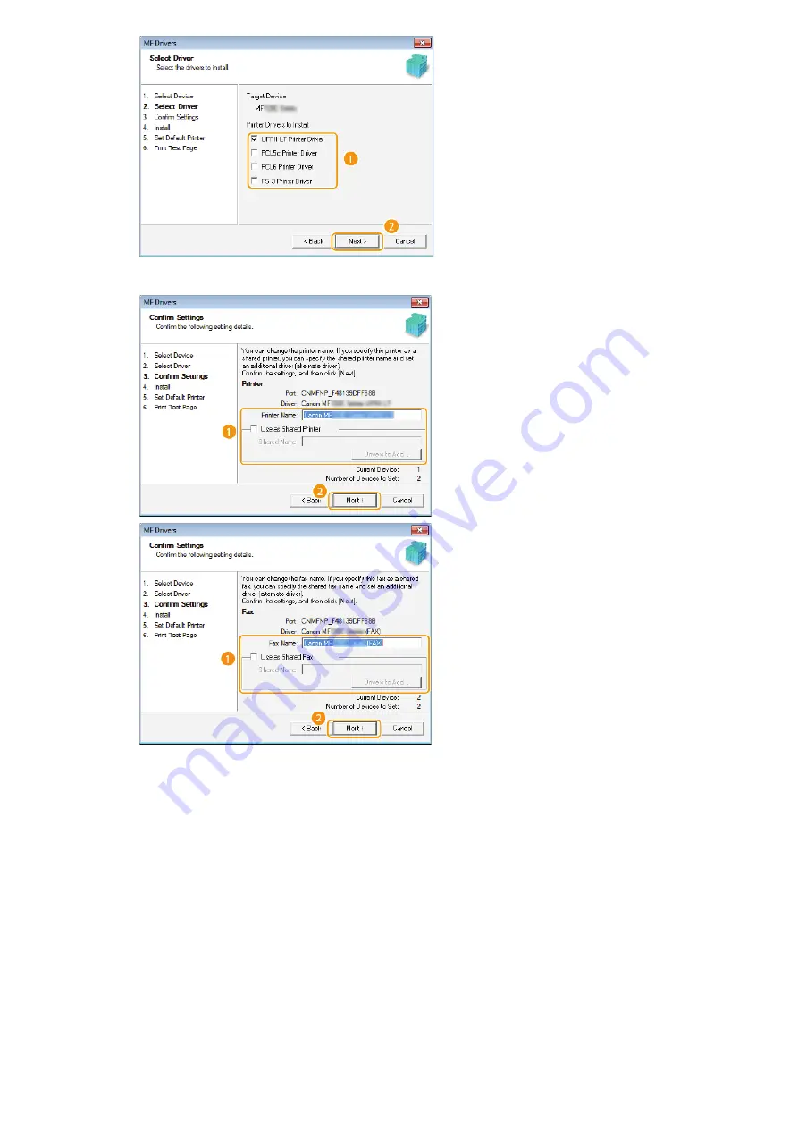 Canon i-SENSYS MF623Cn Important Safety Instructions And Installation Manual Download Page 761