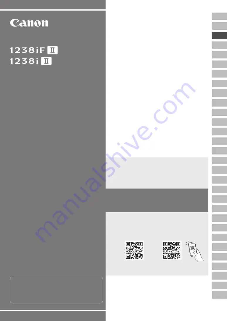 Canon i-SENSYS X 1238i II Скачать руководство пользователя страница 9