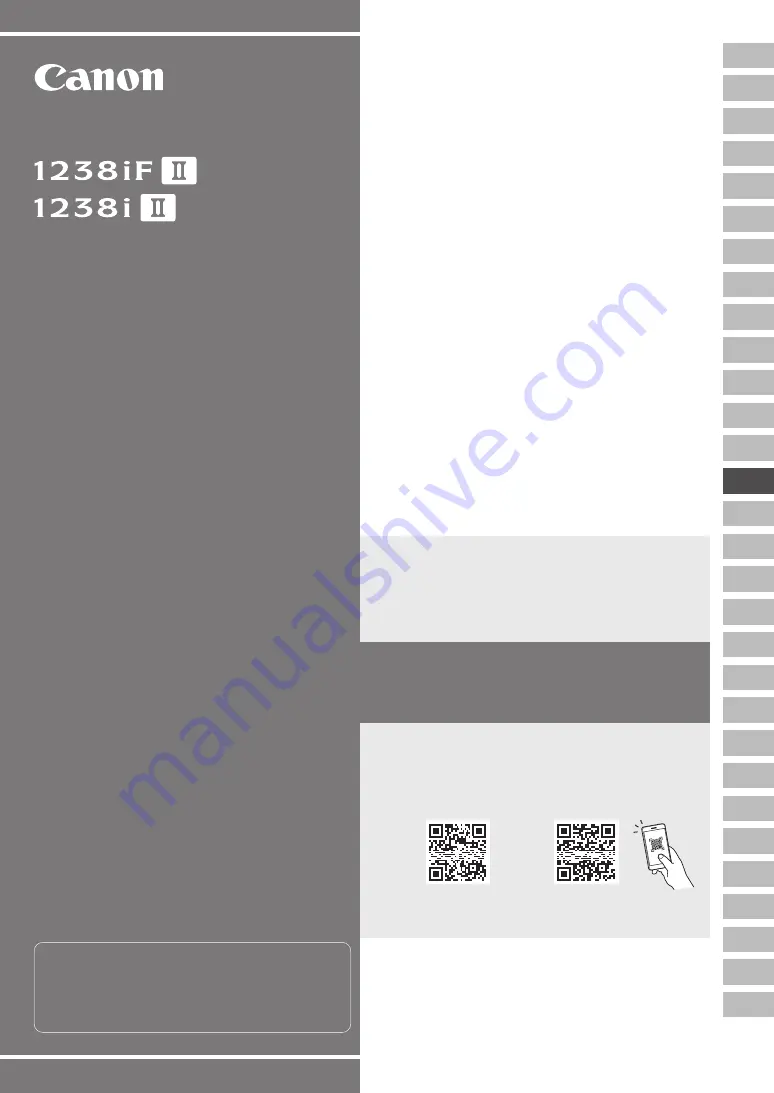 Canon i-SENSYS X 1238i II Setup Manual Download Page 53