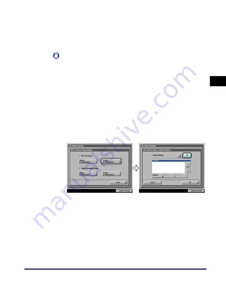 Canon image runner 3025 Network Manual Network Manual Download Page 53