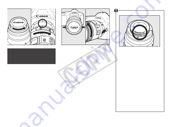 Canon IMAGE STABILIZER ULTRASONIC EF300MM f/4L IS USM Скачать руководство пользователя страница 5