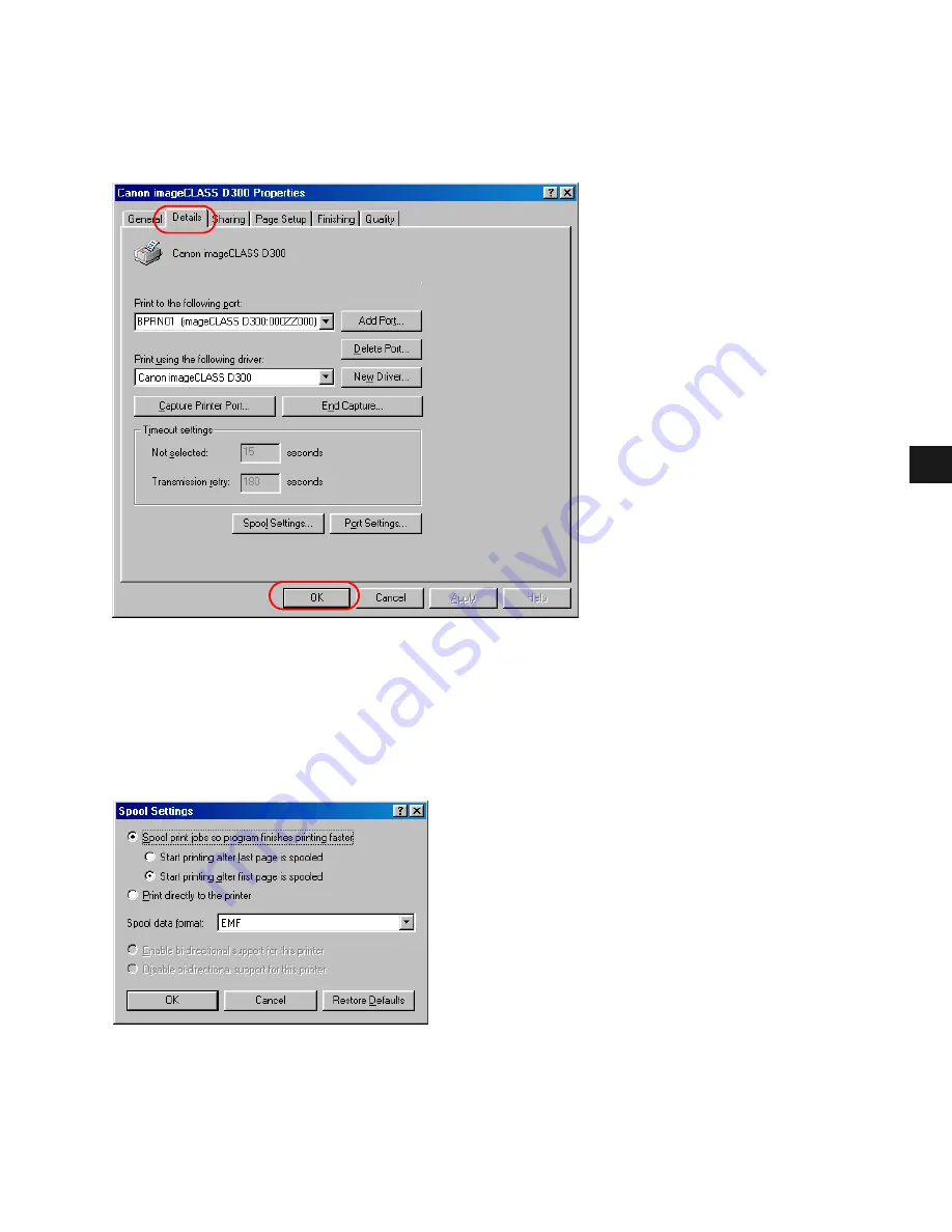 Canon imageCLASS D300 Series Printer Manual Download Page 65