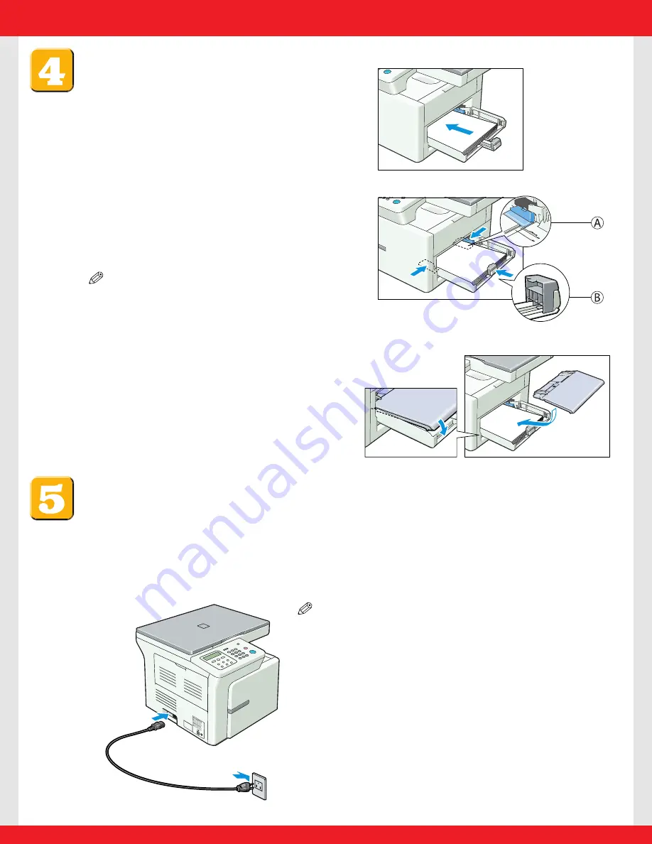 Canon imageCLASS D320 Setup Sheet Download Page 3