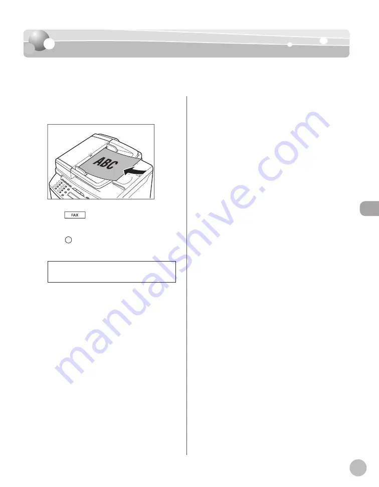 Canon ImageCLASS D420 Basic Operation Manual Download Page 124