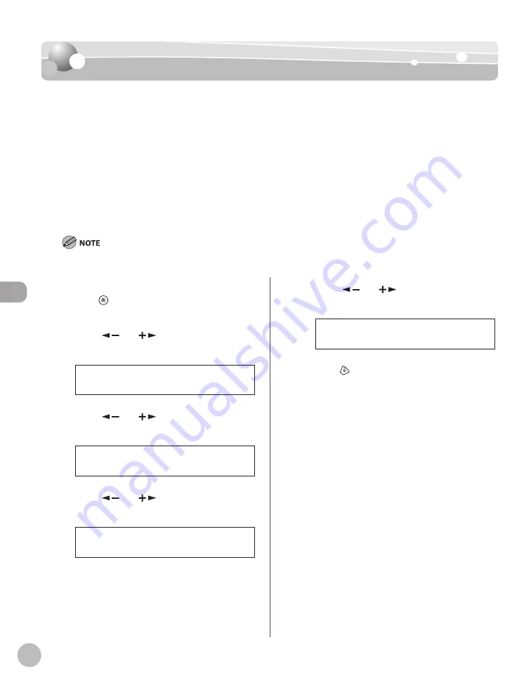 Canon ImageCLASS D420 Basic Operation Manual Download Page 127