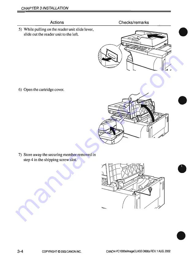 Canon imageCLASS D600s Service Manual Download Page 140