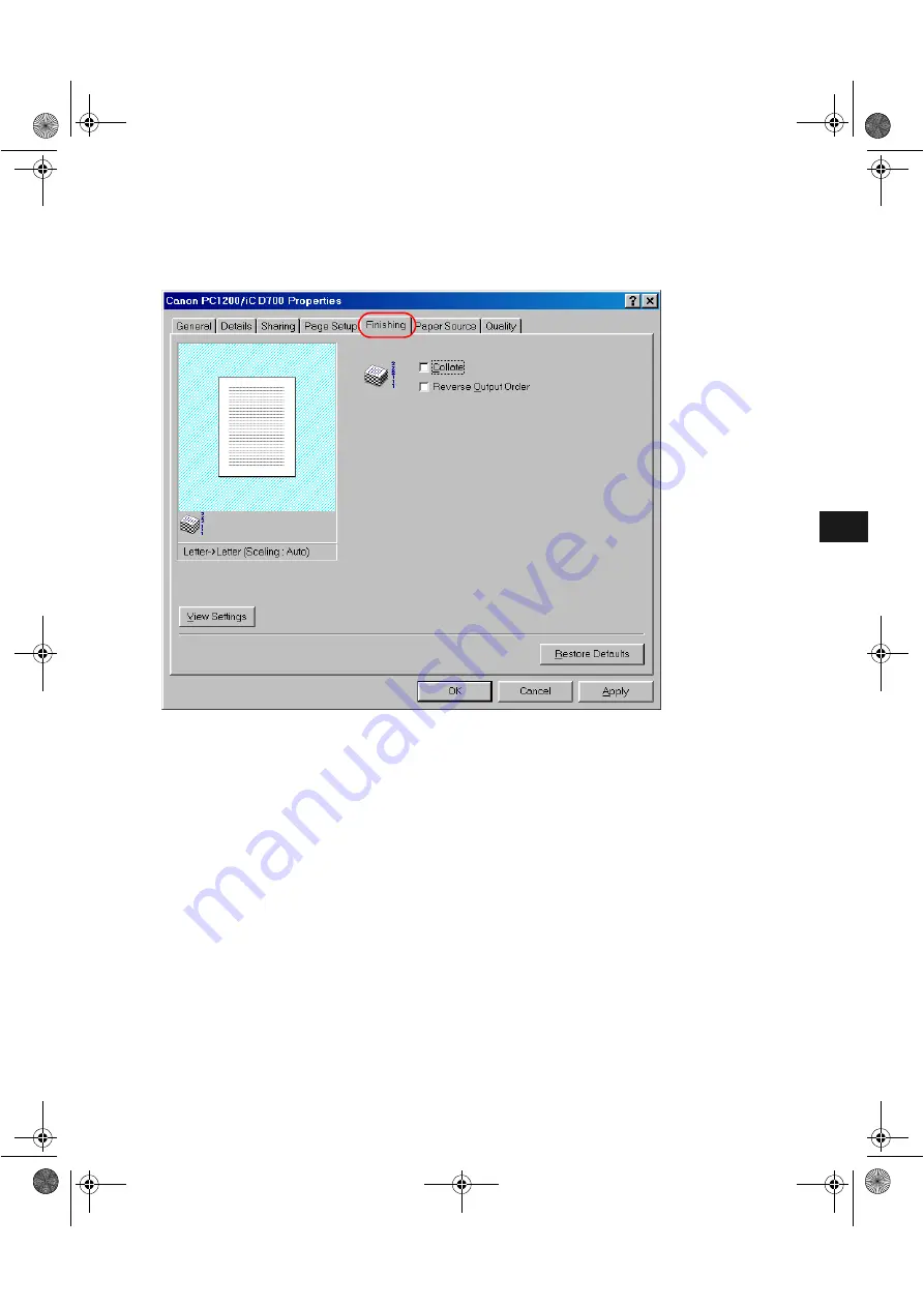 Canon imageCLASS D700 Series Printer Manual Download Page 61