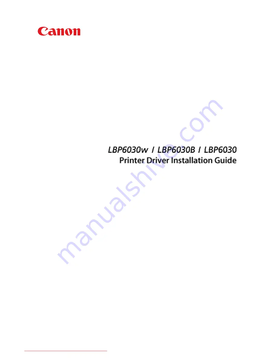 Canon imageClass LBP6030 Manual Download Page 220