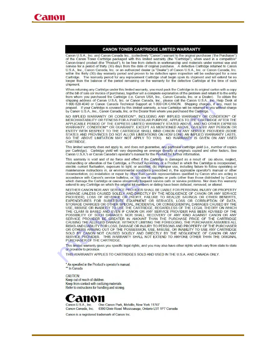 Canon imageCLASS MF212w Service Manual Download Page 50