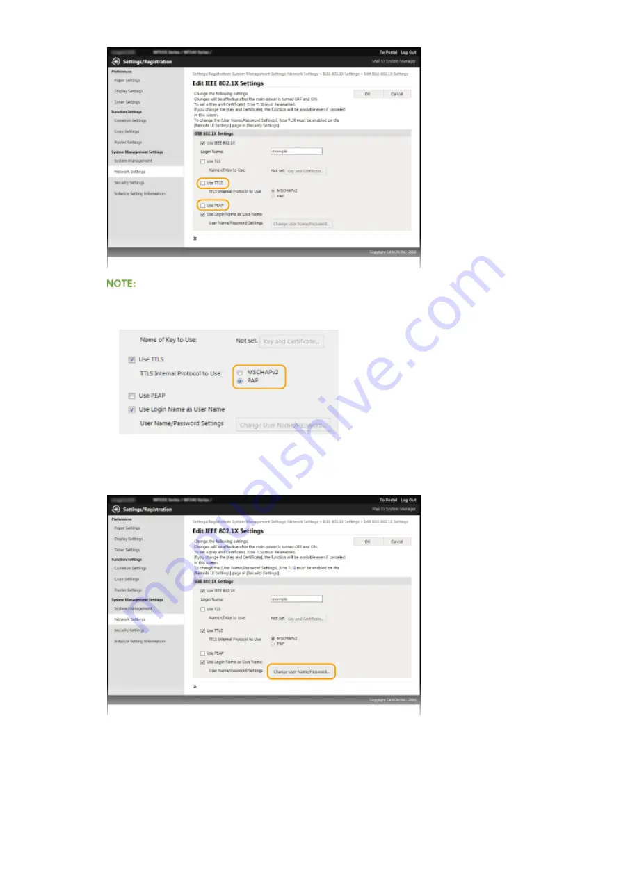 Canon imageclass MF232W User Manual Download Page 261