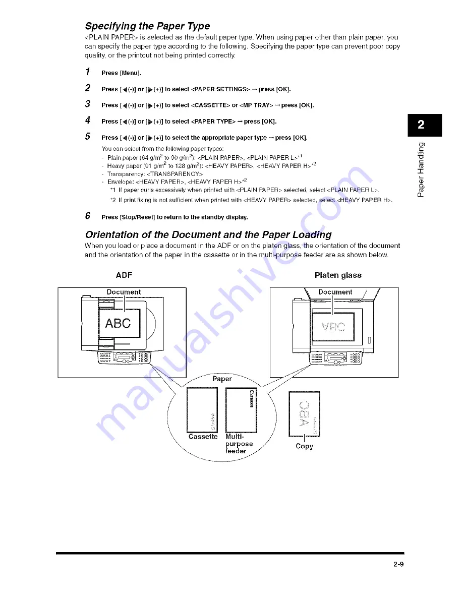 Canon imageCLASS MF5770 Product Manual Download Page 26