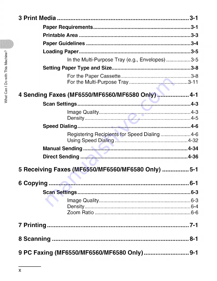 Canon imageCLASS MF6500 Series Basic Manual Download Page 11