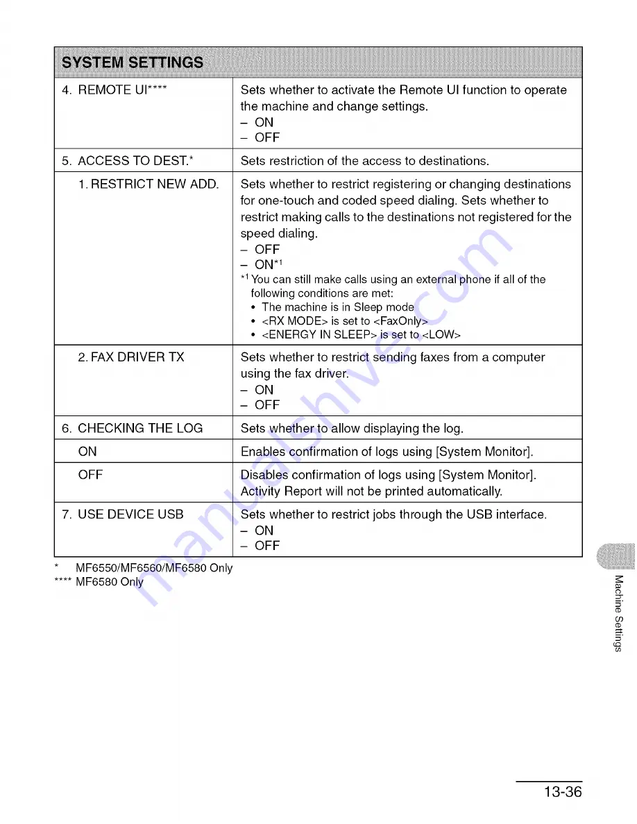 Canon imageCLASS MF6500 Series Basic Manual Download Page 202