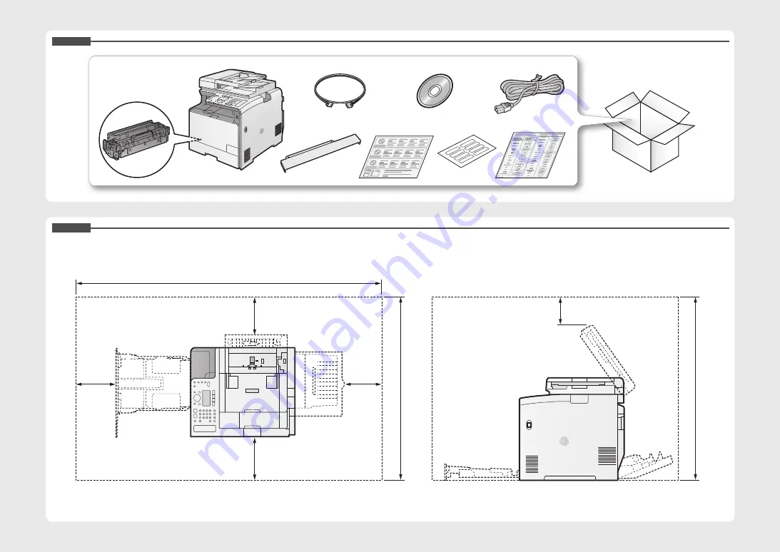 Canon imageCLASS MF8380Cdw Starter Manual Download Page 2