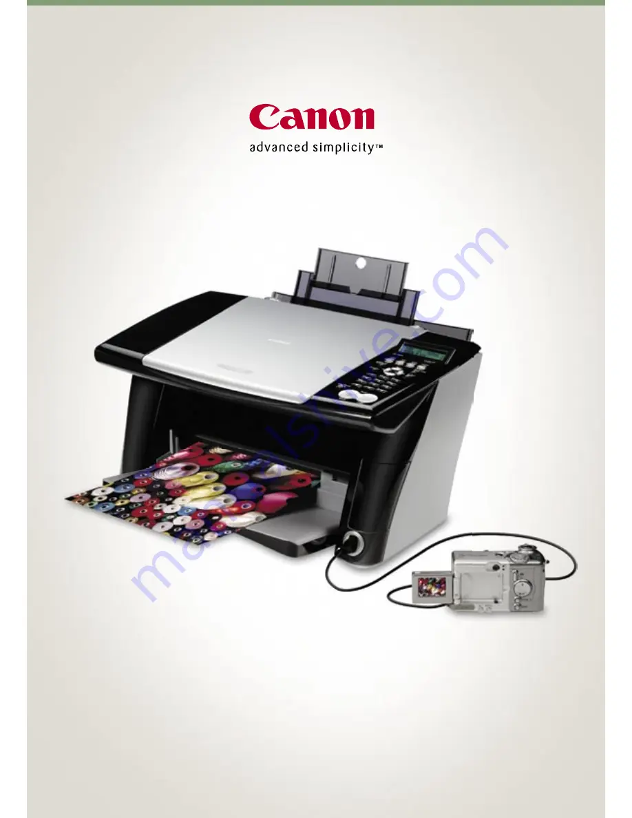 Canon imageCLASS MP390 Brochure & Specs Download Page 1