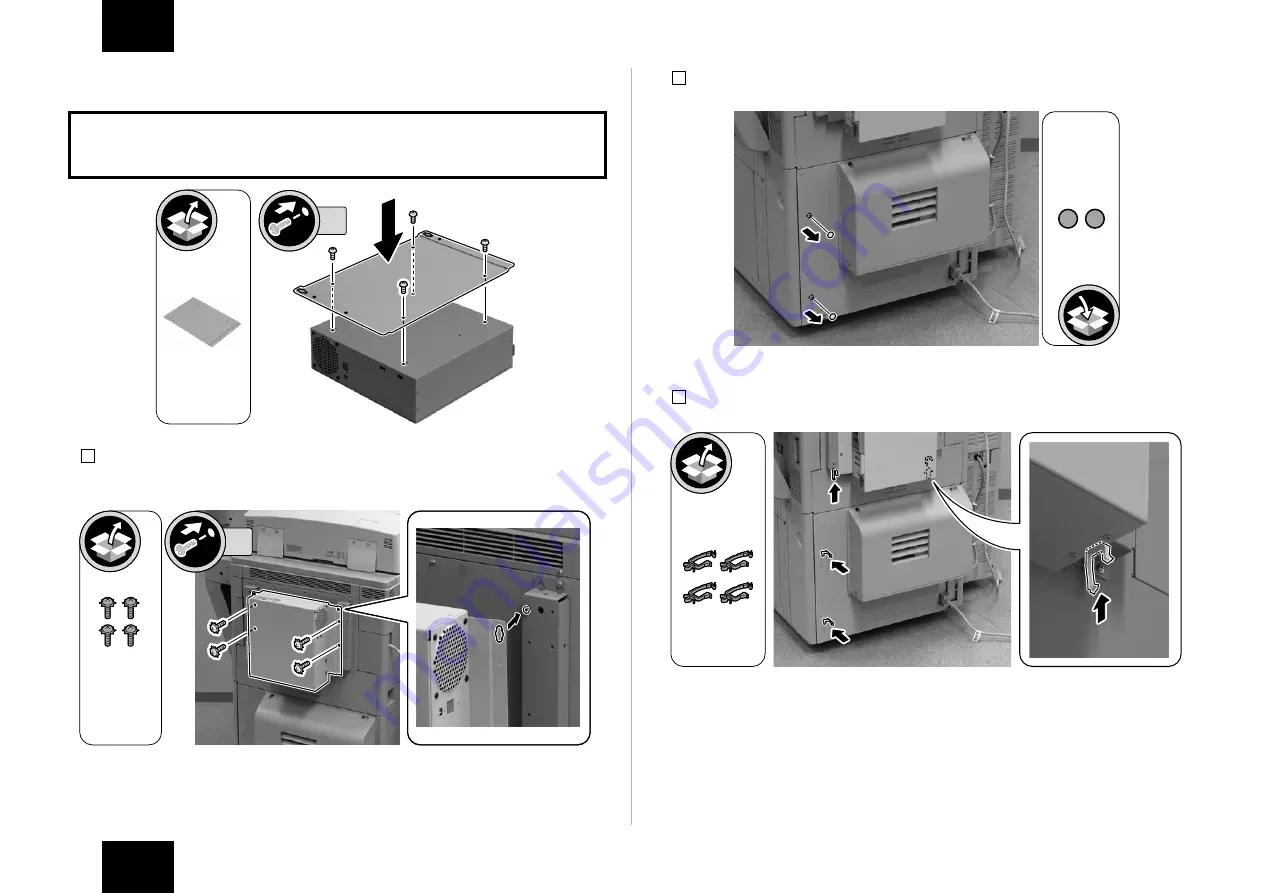 Canon imagePRESS Server G100 Installation Procedure Download Page 25