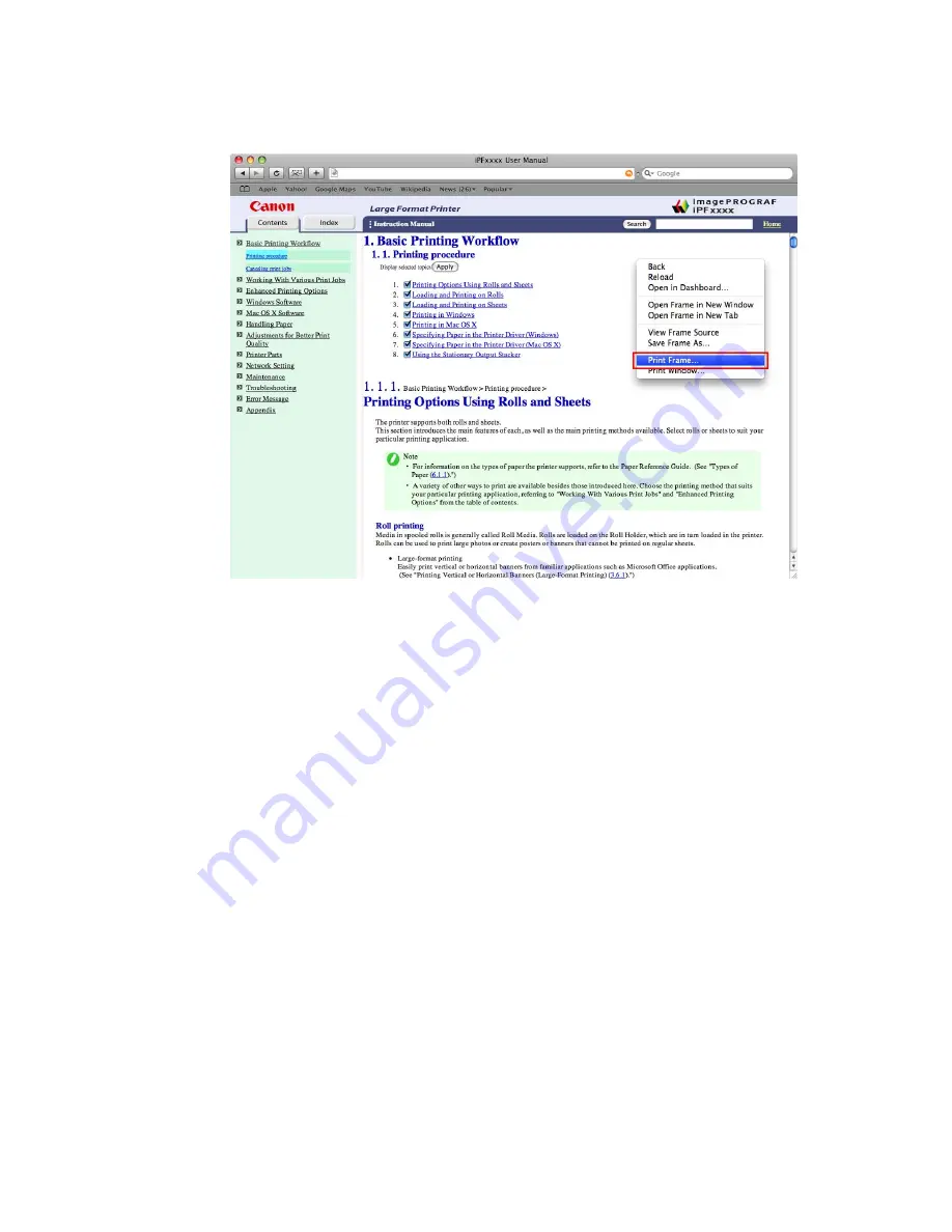 Canon imagePROGRAF iPF810 User Manual Download Page 25