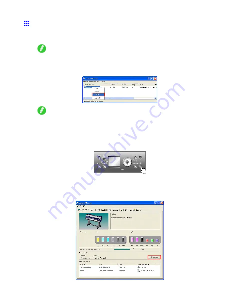 Canon imagePROGRAF iPF8100 User Manual Download Page 177