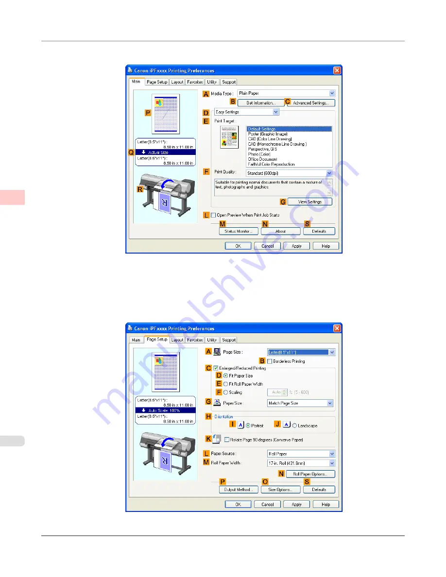 Canon imagePROGRAF iPF815 User Manual Download Page 134