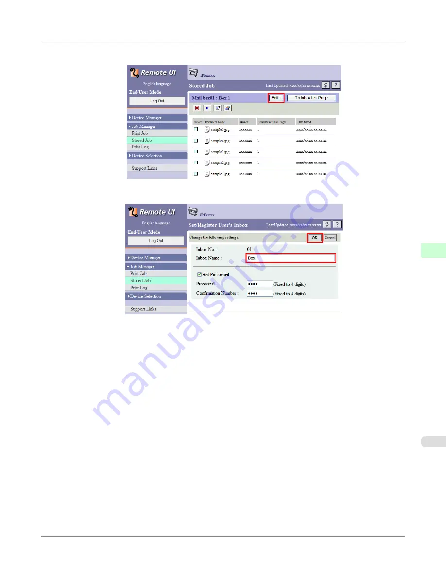 Canon imagePROGRAF iPF815 User Manual Download Page 613